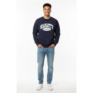 Vintage Lee Heavyweight Scarlett’s Hollywood Sweatshirt Navy Blue Crewneck Med